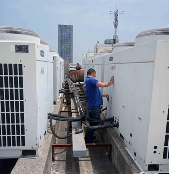 建邺中央空调制热和不制冷系统维修方法